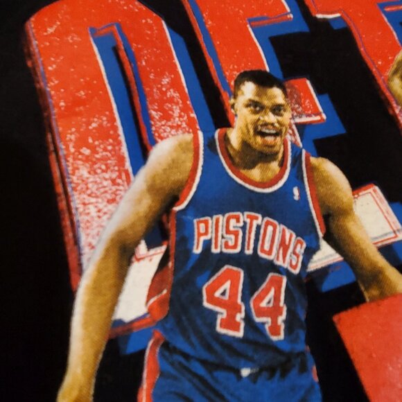 NBA Detroit Bad Boys Pistons T-Shirt - Size Medium (M) - Picture 3 of 11